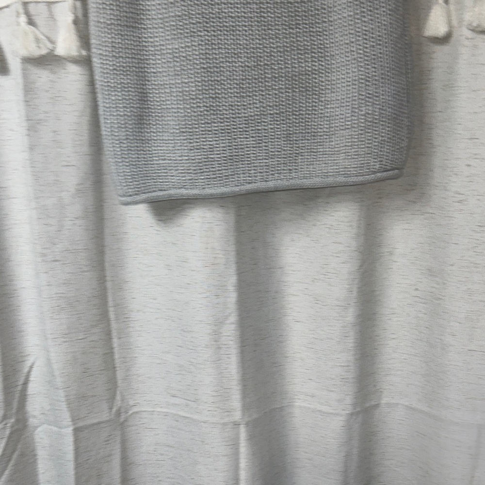Light Gray Knit Tank Top - Sleeveless Summer Essential - Picture 4 of 5